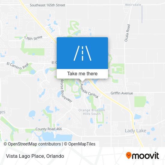 Mapa de Vista Lago Place