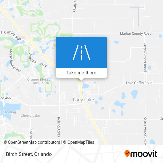 Mapa de Birch Street