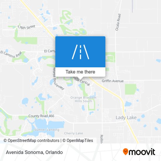 Mapa de Avenida Sonoma