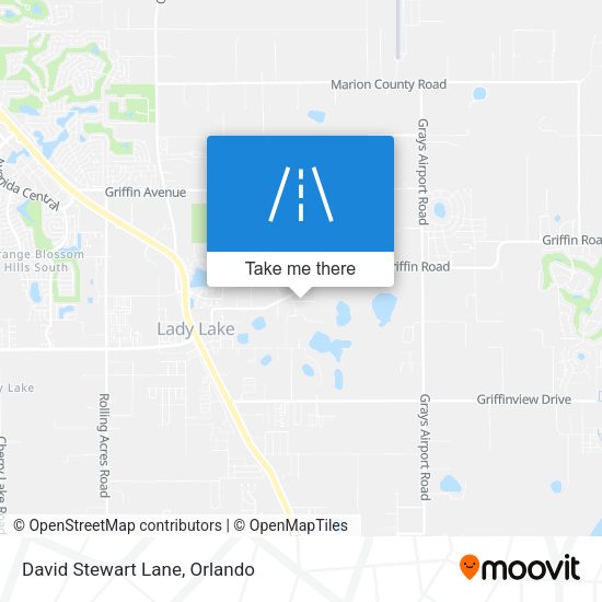 Mapa de David Stewart Lane