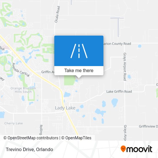 Mapa de Trevino Drive