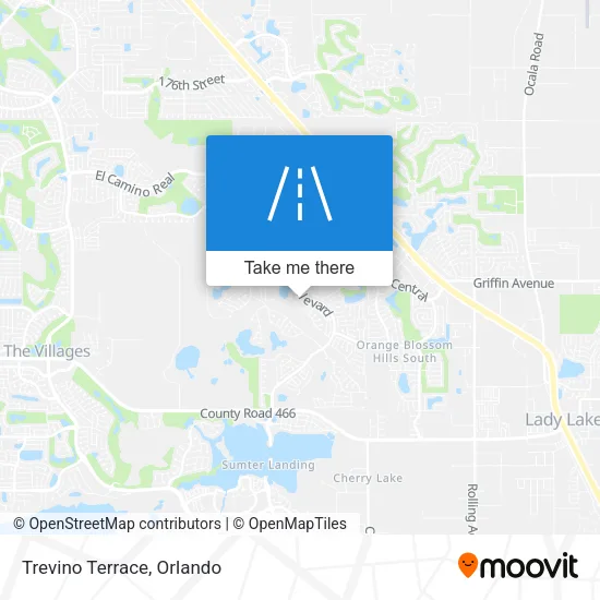 Trevino Terrace map
