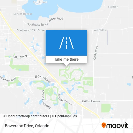 Bowersox Drive map