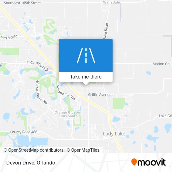 Mapa de Devon Drive