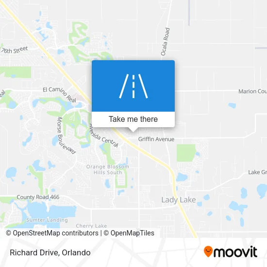 Richard Drive map