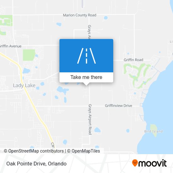 Mapa de Oak Pointe Drive