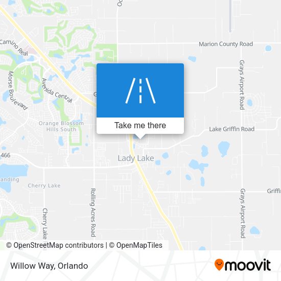 Mapa de Willow Way
