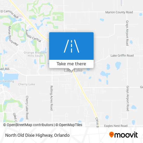 Mapa de North Old Dixie Highway