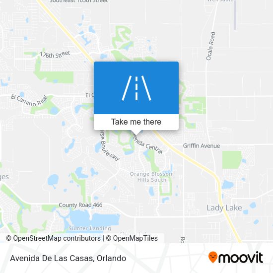 Mapa de Avenida De Las Casas