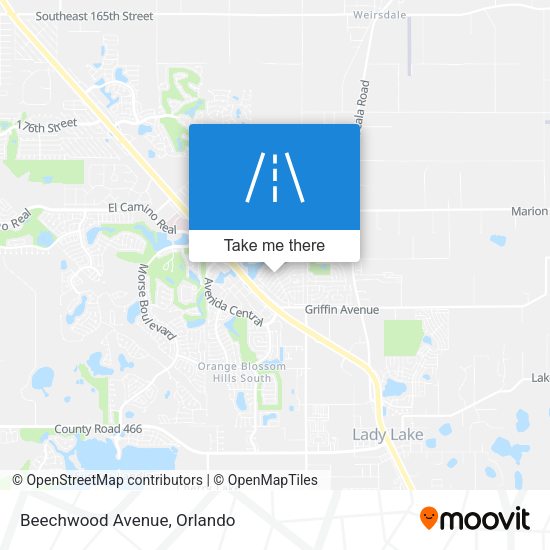 Mapa de Beechwood Avenue
