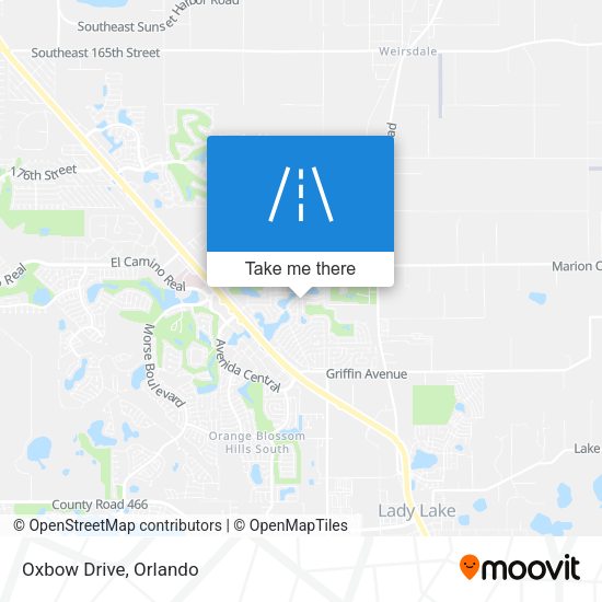 Mapa de Oxbow Drive