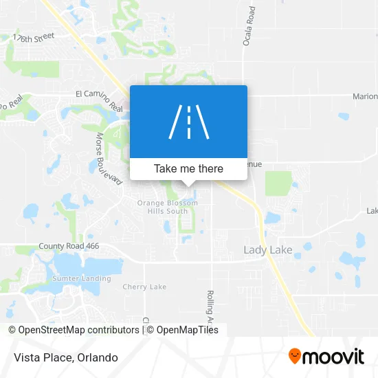 Vista Place map