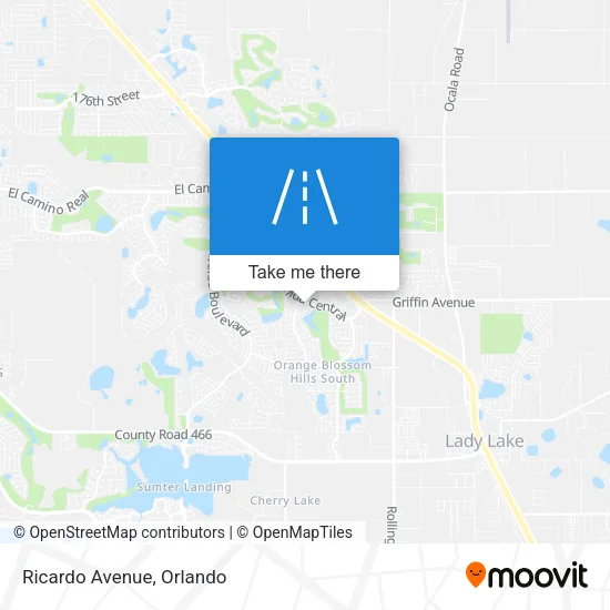 Ricardo Avenue map