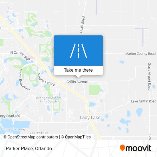 Mapa de Parker Place
