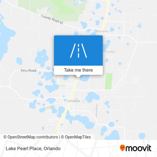 Lake Pearl Place map