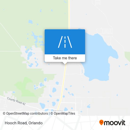 Mapa de Hooch Road
