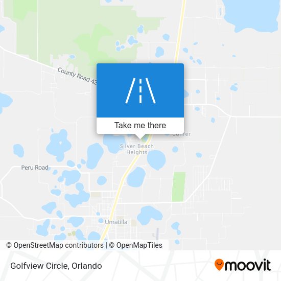 Mapa de Golfview Circle