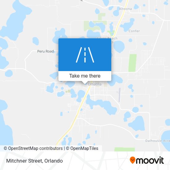 Mapa de Mitchner Street