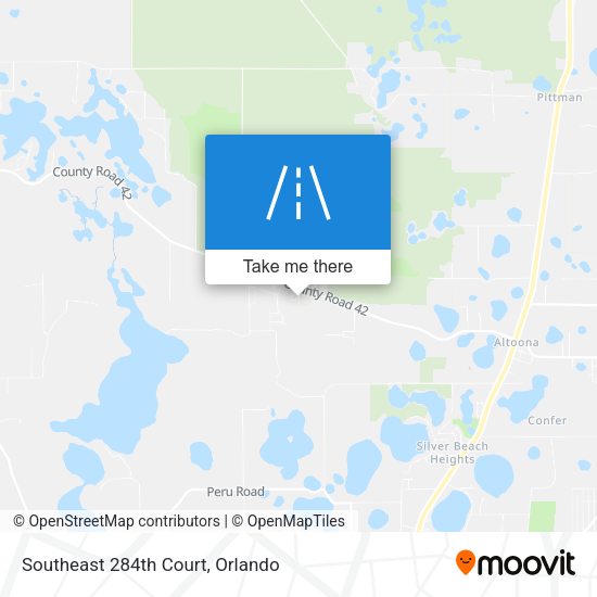 Mapa de Southeast 284th Court