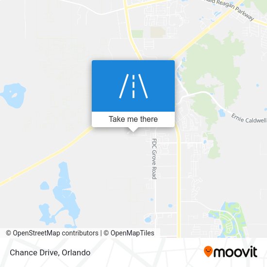 Mapa de Chance Drive
