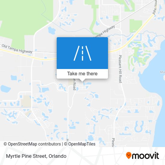 Myrtle Pine Street map