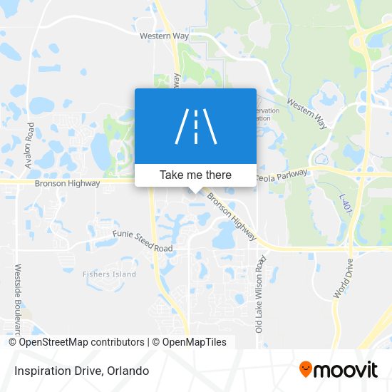 Mapa de Inspiration Drive