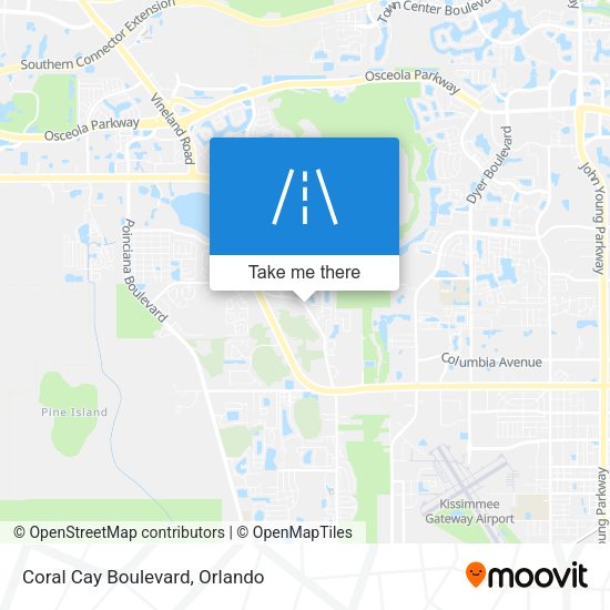 Coral Cay Boulevard map