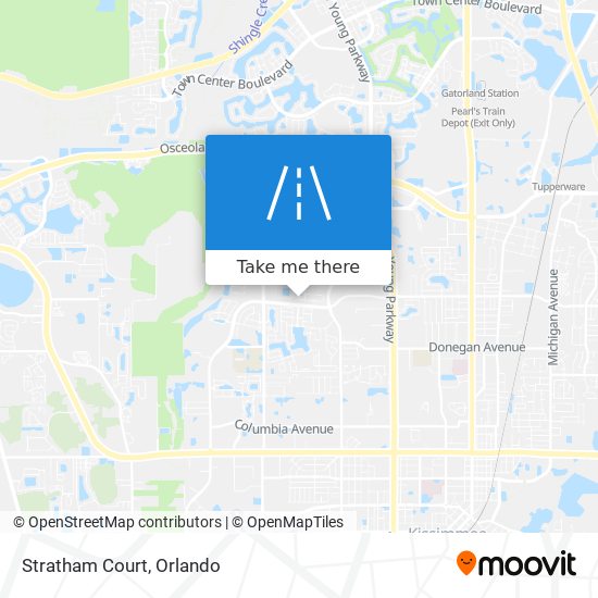 Stratham Court map