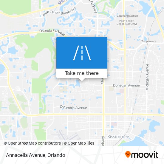 Annacella Avenue map