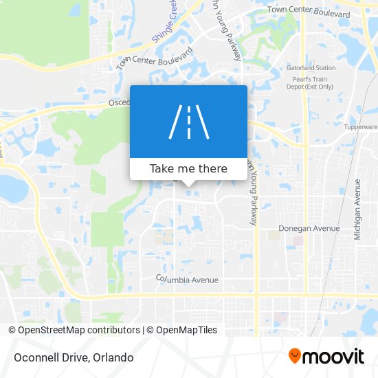 Mapa de Oconnell Drive