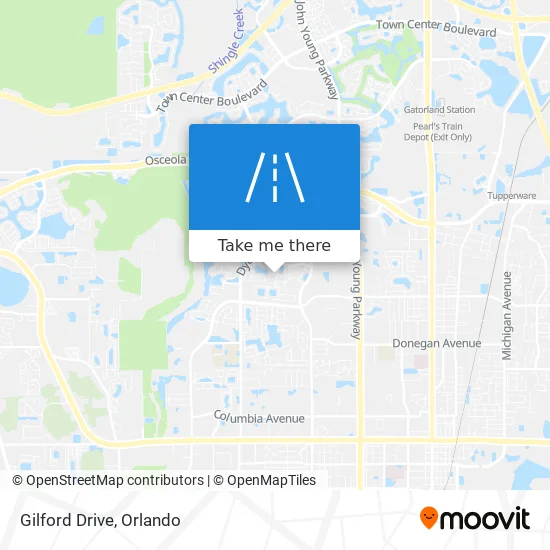 Gilford Drive map