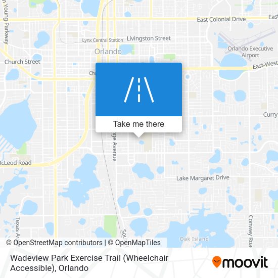 Wadeview Park Exercise Trail (Wheelchair Accessible) map