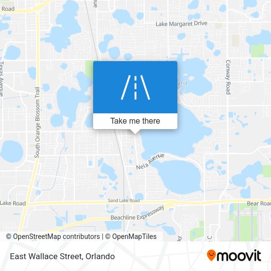 East Wallace Street map