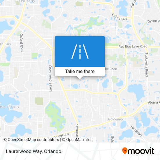 Mapa de Laurelwood Way