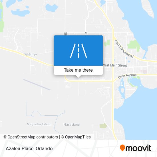 Azalea Place map