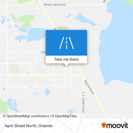 April Street North map