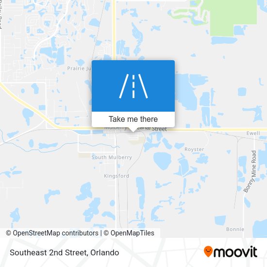 Mapa de Southeast 2nd Street