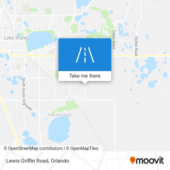 Lewis Griffin Road map