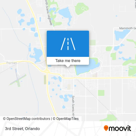 3rd Street map