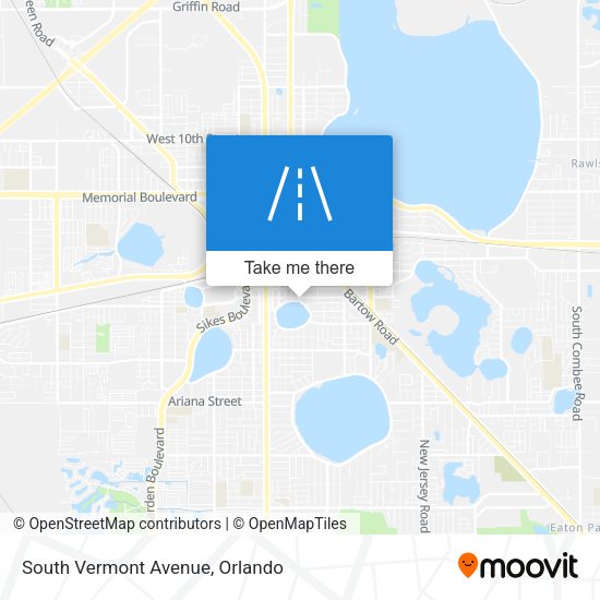 Mapa de South Vermont Avenue
