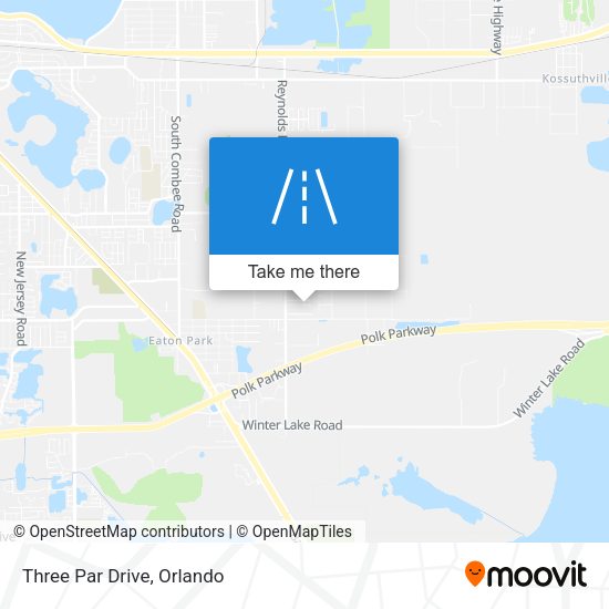Mapa de Three Par Drive