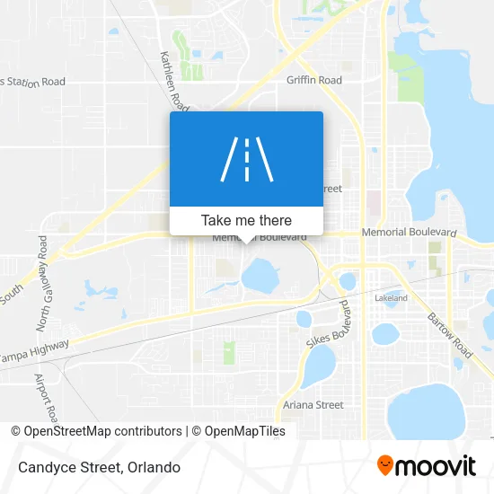Candyce Street map