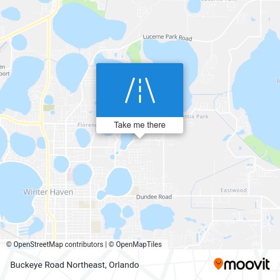 Buckeye Road Northeast map
