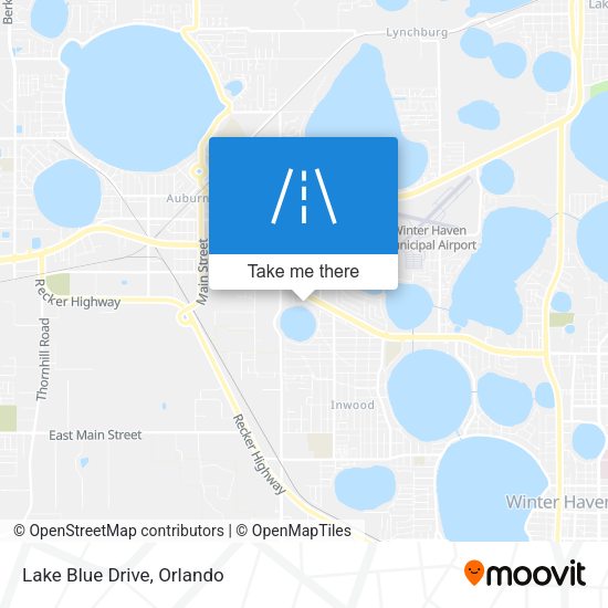 Mapa de Lake Blue Drive