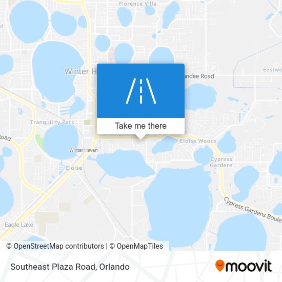 Southeast Plaza Road map