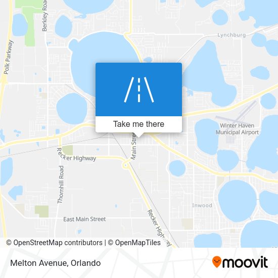 Mapa de Melton Avenue