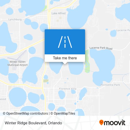 Mapa de Winter Ridge Boulevard