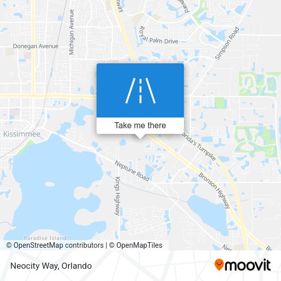 Mapa de Neocity Way