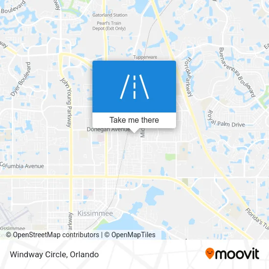 Mapa de Windway Circle