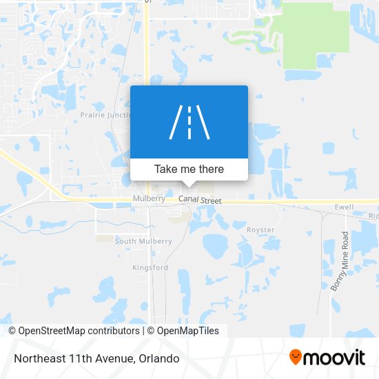 Mapa de Northeast 11th Avenue